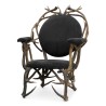 Sessel \"Chalet\" aus Hirschgeweih. - Moinat - Armlehnstühle, Sesseln